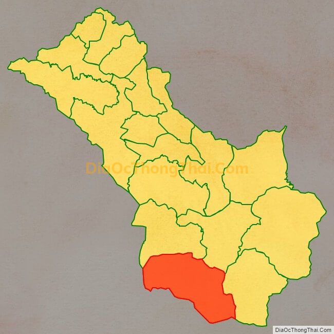Bản đồ vị trí và địa giới hành chính Xã Du Già, huyện Yên Minh