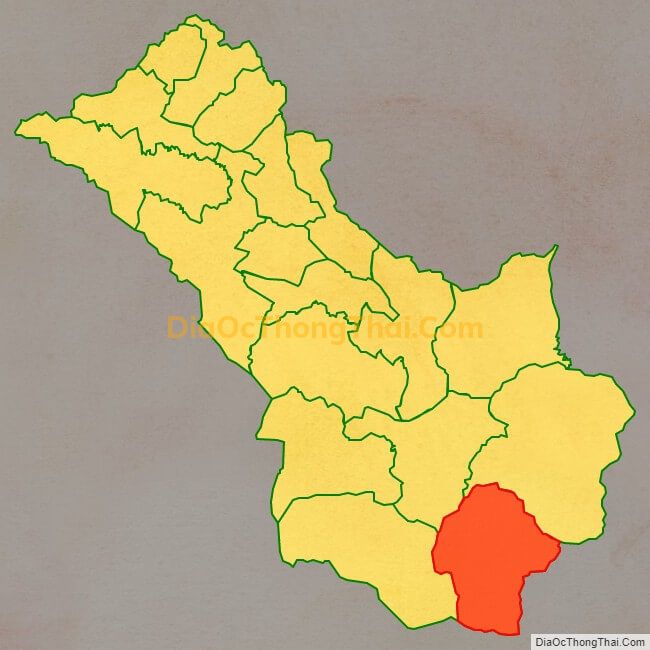 Bản đồ vị trí và địa giới hành chính Xã Du Tiến, huyện Yên Minh