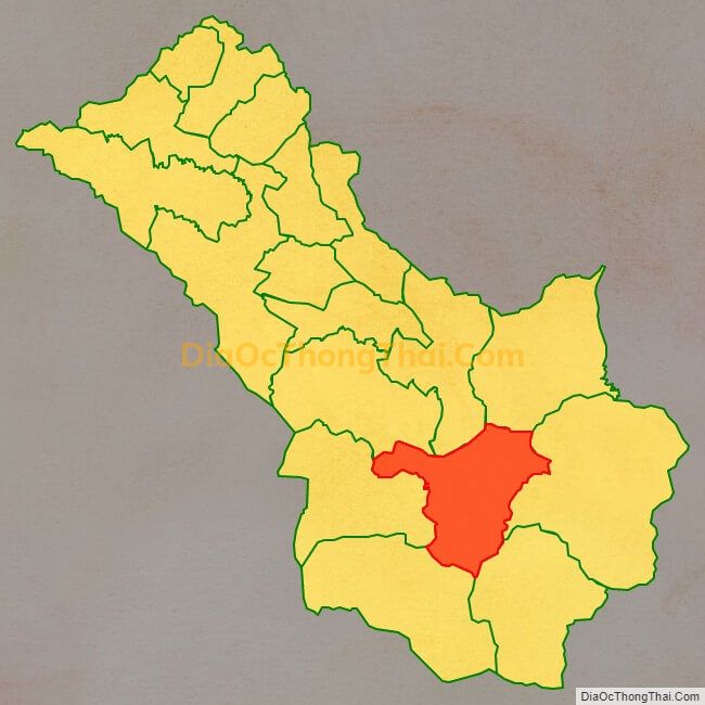 Bản đồ vị trí và địa giới hành chính Xã Lũng Hồ, huyện Yên Minh