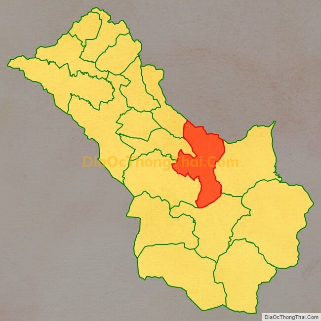 Bản đồ vị trí và địa giới hành chính Xã Mậu Duệ, huyện Yên Minh
