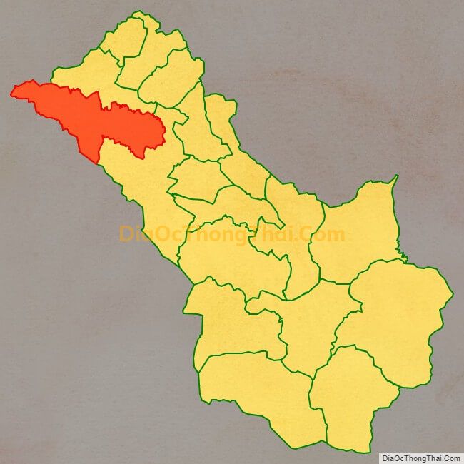 Bản đồ vị trí và địa giới hành chính Xã Na Khê, huyện Yên Minh
