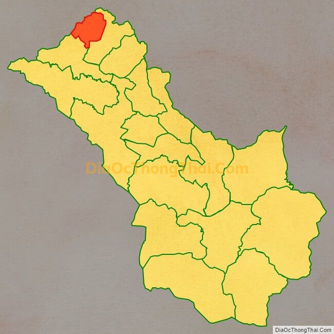 Bản đồ vị trí và địa giới hành chính Xã Phú Lũng, huyện Yên Minh