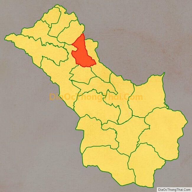 Bản đồ vị trí và địa giới hành chính Xã Sủng Thài, huyện Yên Minh