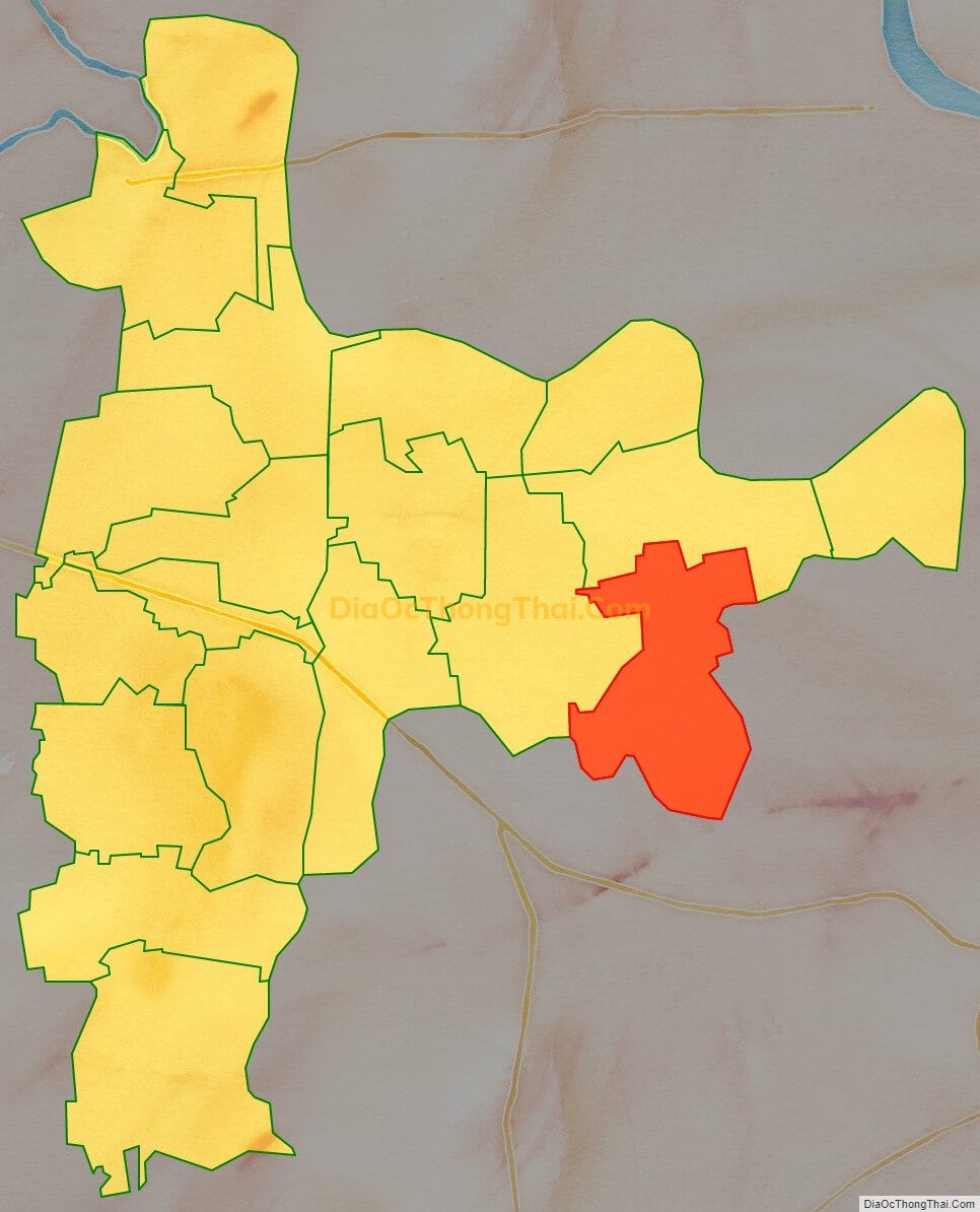 Bản đồ vị trí và địa giới hành chính Xã Vũ Bản, huyện Bình Lục