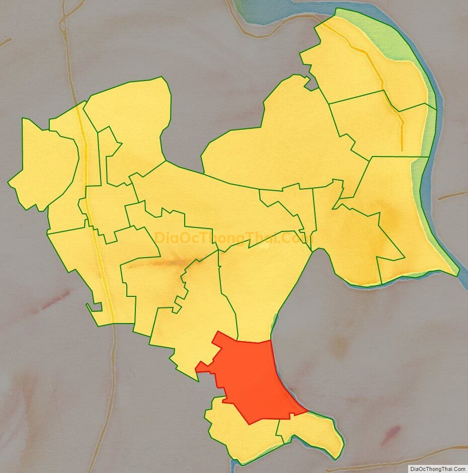 Bản đồ vị trí và địa giới hành chính Xã Đọi Sơn (cũ), huyện Duy Tiên