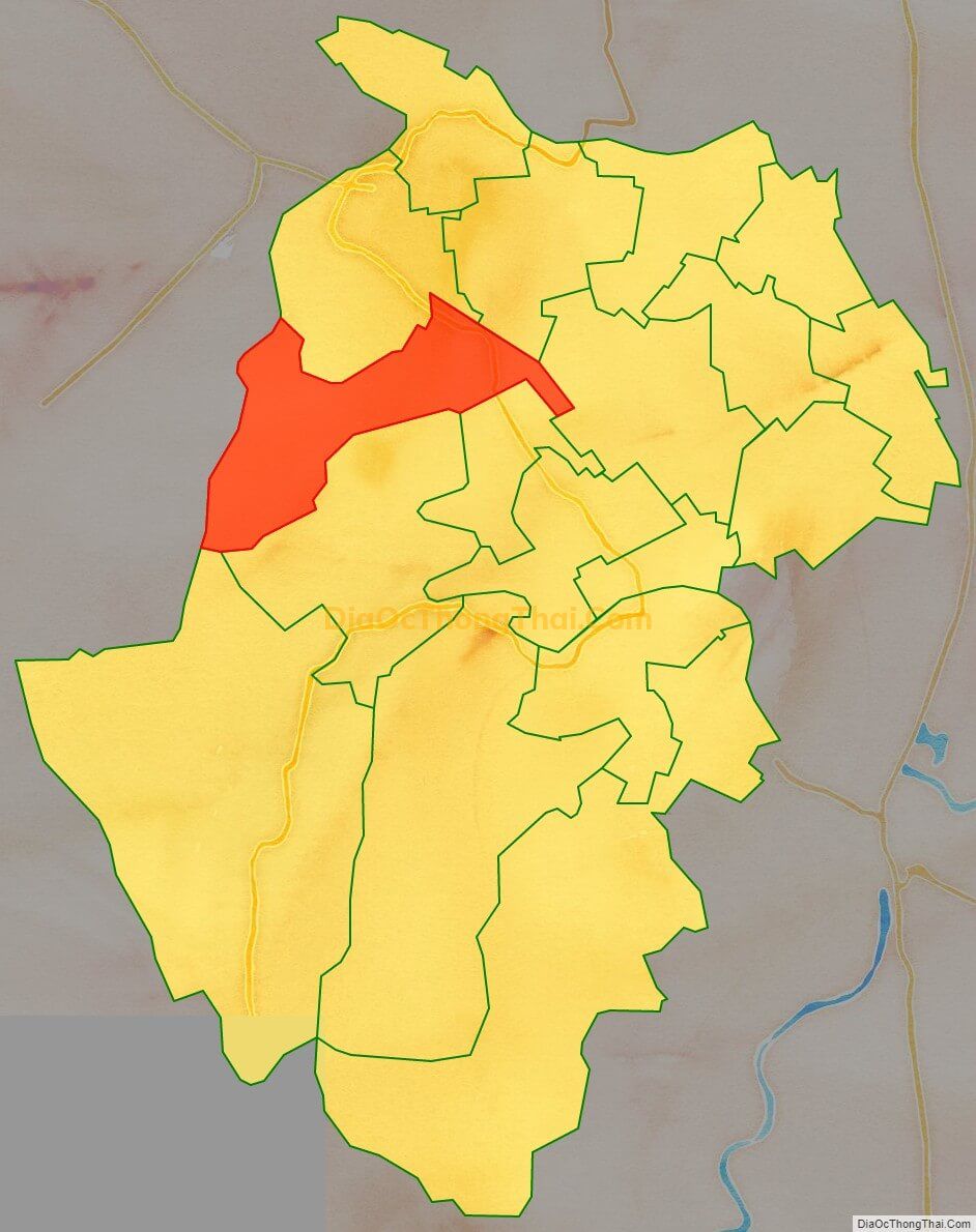 Bản đồ vị trí và địa giới hành chính Xã Tân Sơn, huyện Kim Bảng
