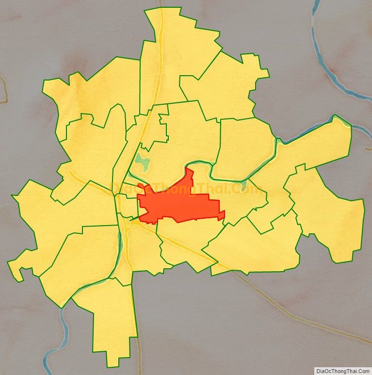 Bản đồ vị trí và địa giới hành chính Phường Liêm Chính, TP Phủ Lý