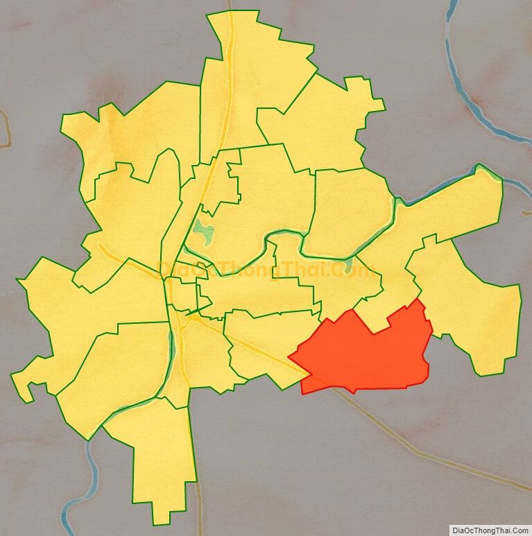 Bản đồ vị trí và địa giới hành chính Xã Liêm Tiết, TP Phủ Lý