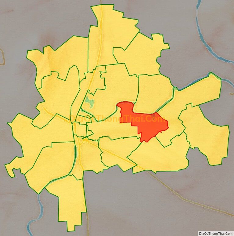 Bản đồ vị trí và địa giới hành chính Xã Liêm Tuyền, TP Phủ Lý