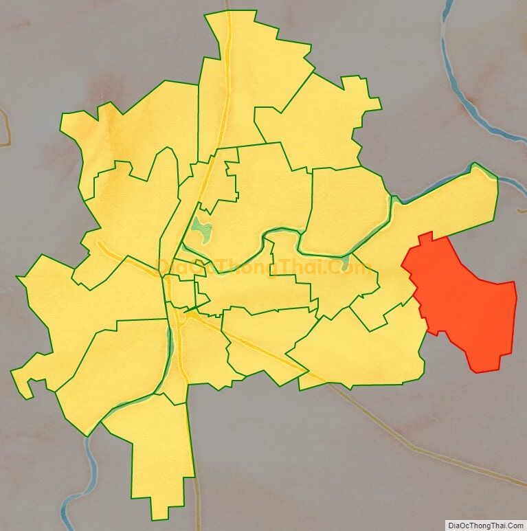 Bản đồ vị trí và địa giới hành chính Xã Trịnh Xá, TP Phủ Lý