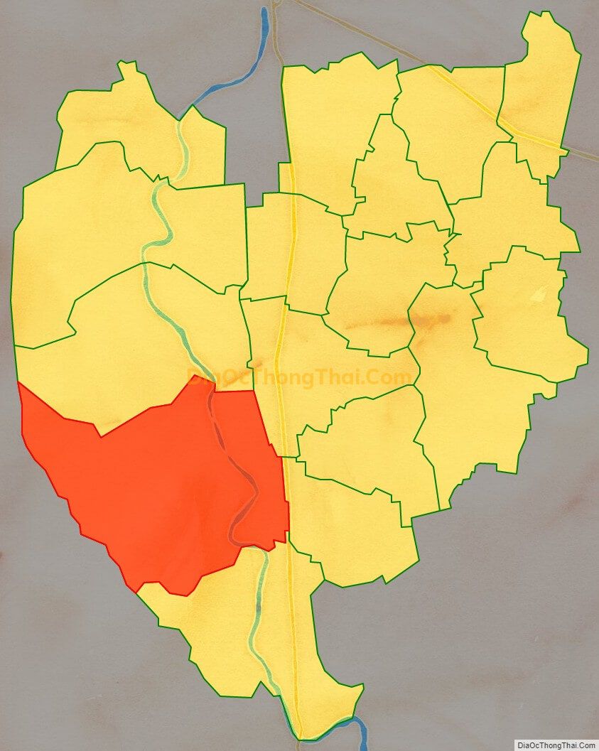 Bản đồ vị trí và địa giới hành chính Xã Thanh Nghị, huyện Thanh Liêm