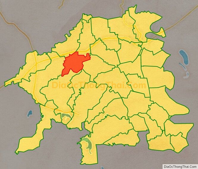 Bản đồ vị trí và địa giới hành chính Xã Thanh Bình, huyện Chương Mỹ