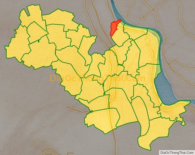 Bản đồ vị trí và địa giới hành chính Thị trấn Phú Minh, huyện Phú Xuyên