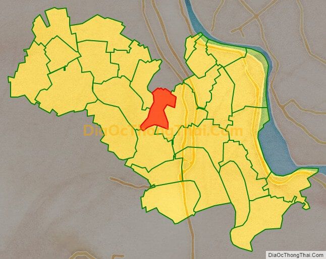 Bản đồ vị trí và địa giới hành chính Xã Sơn Hà, huyện Phú Xuyên