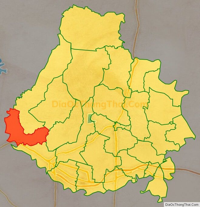 Bản đồ vị trí và địa giới hành chính Xã Tân Dân, huyện Sóc Sơn
