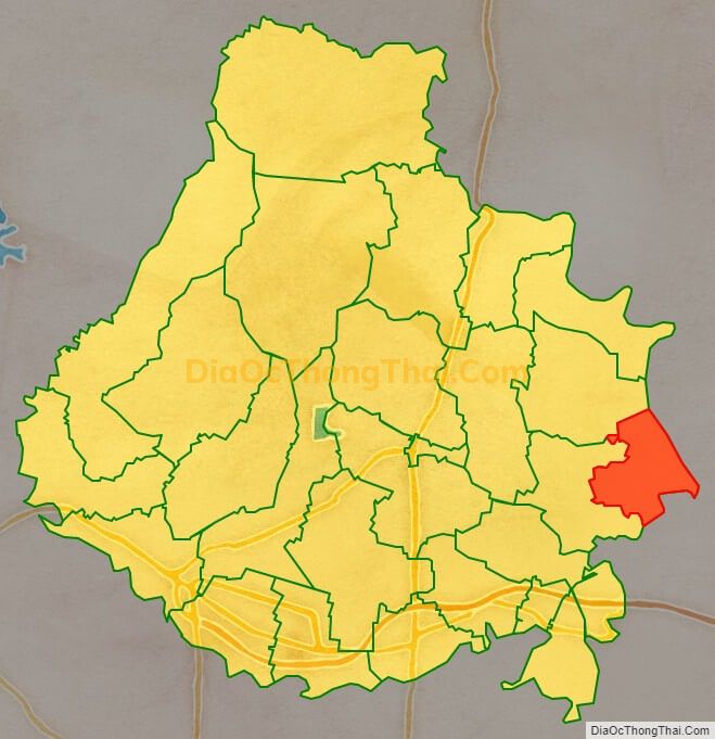 Bản đồ vị trí và địa giới hành chính Xã Việt Long, huyện Sóc Sơn
