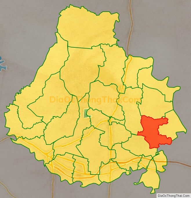 Bản đồ vị trí và địa giới hành chính Xã Xuân Giang, huyện Sóc Sơn