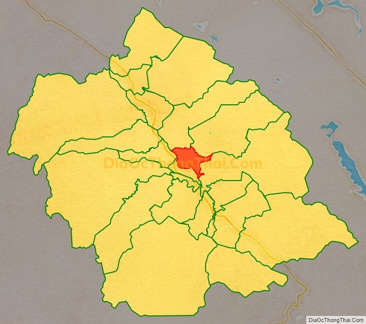 Bản đồ vị trí và địa giới hành chính Xã Gia Phố, huyện Hương Khê