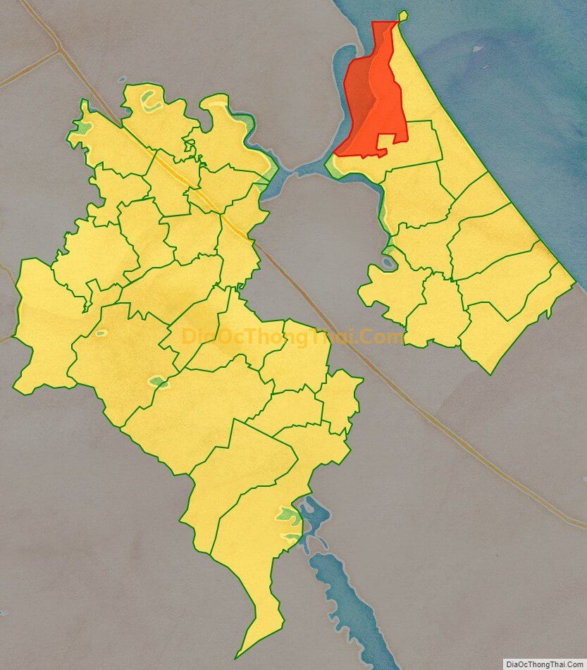 Bản đồ vị trí và địa giới hành chính Xã Thạch Bàn (cũ), huyện Thạch Hà