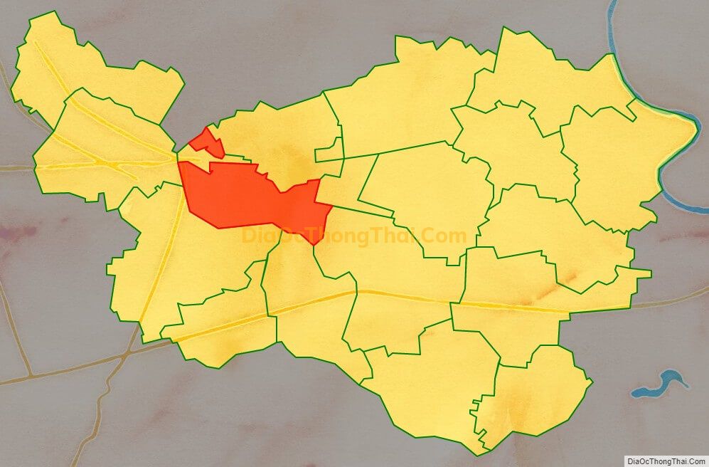 Bản đồ vị trí và địa giới hành chính Xã Kim Giang (cũ), huyện Cẩm Giàng