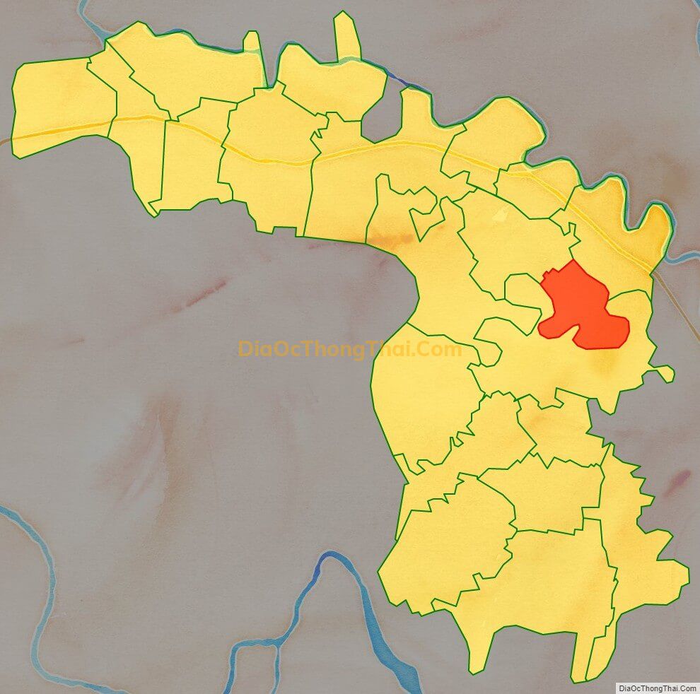 Bản đồ vị trí và địa giới hành chính Xã Kim Khê (cũ), huyện Kim Thành