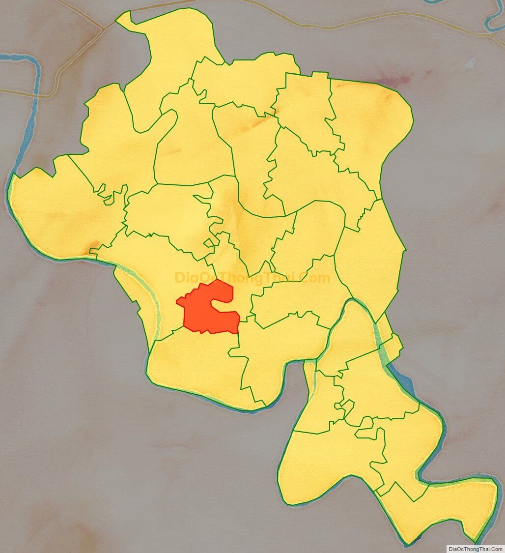 Bản đồ vị trí và địa giới hành chính Xã An Lương (cũ), huyện Thanh Hà