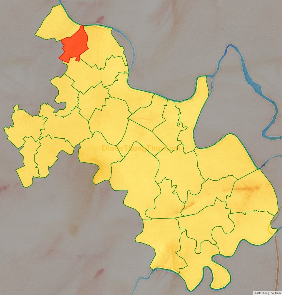 Bản đồ vị trí và địa giới hành chính Xã Kỳ Sơn (cũ), huyện Tứ Kỳ