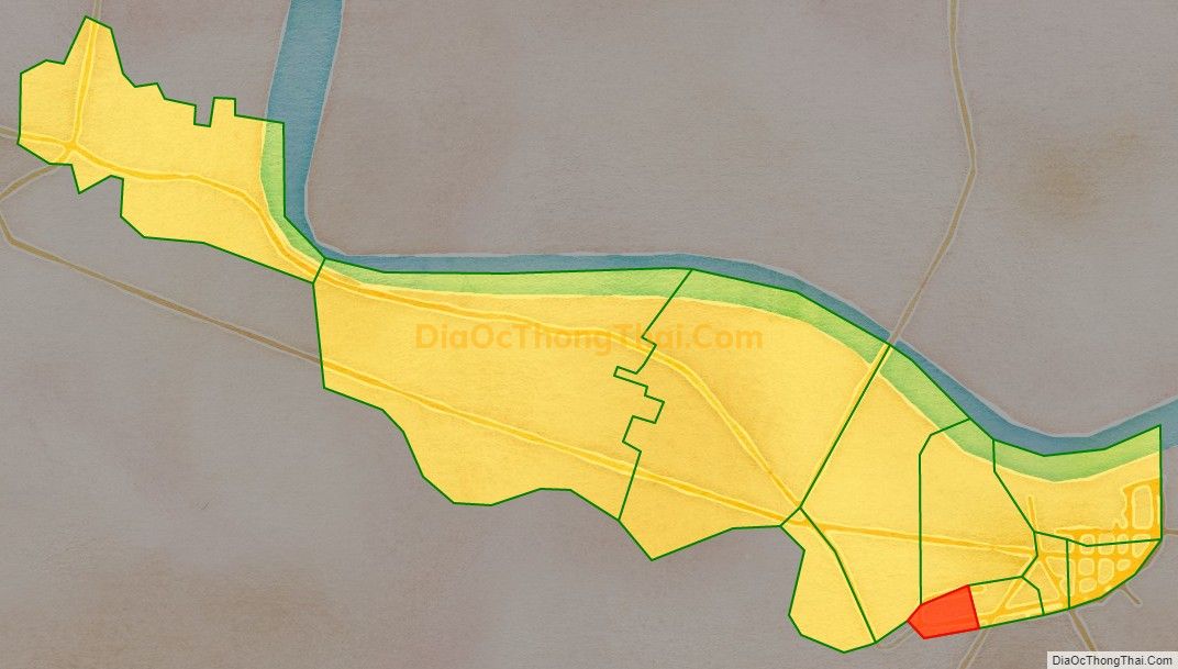 Bản đồ vị trí và địa giới hành chính Phường Phạm Hồng Thái (cũ), quận Hồng Bàng