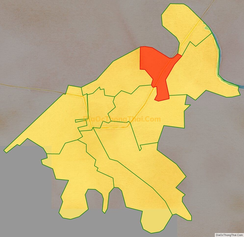 Bản đồ vị trí và địa giới hành chính Phường Quán Trữ, quận Kiến An