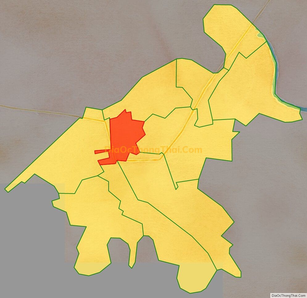 Bản đồ vị trí và địa giới hành chính Phường Trần Thành Ngọ, quận Kiến An