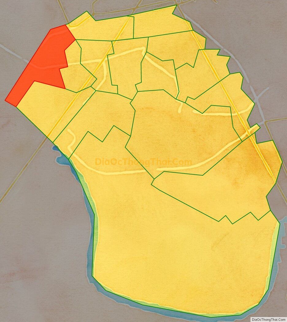 Bản đồ vị trí và địa giới hành chính Phường Lam Sơn, quận Lê Chân