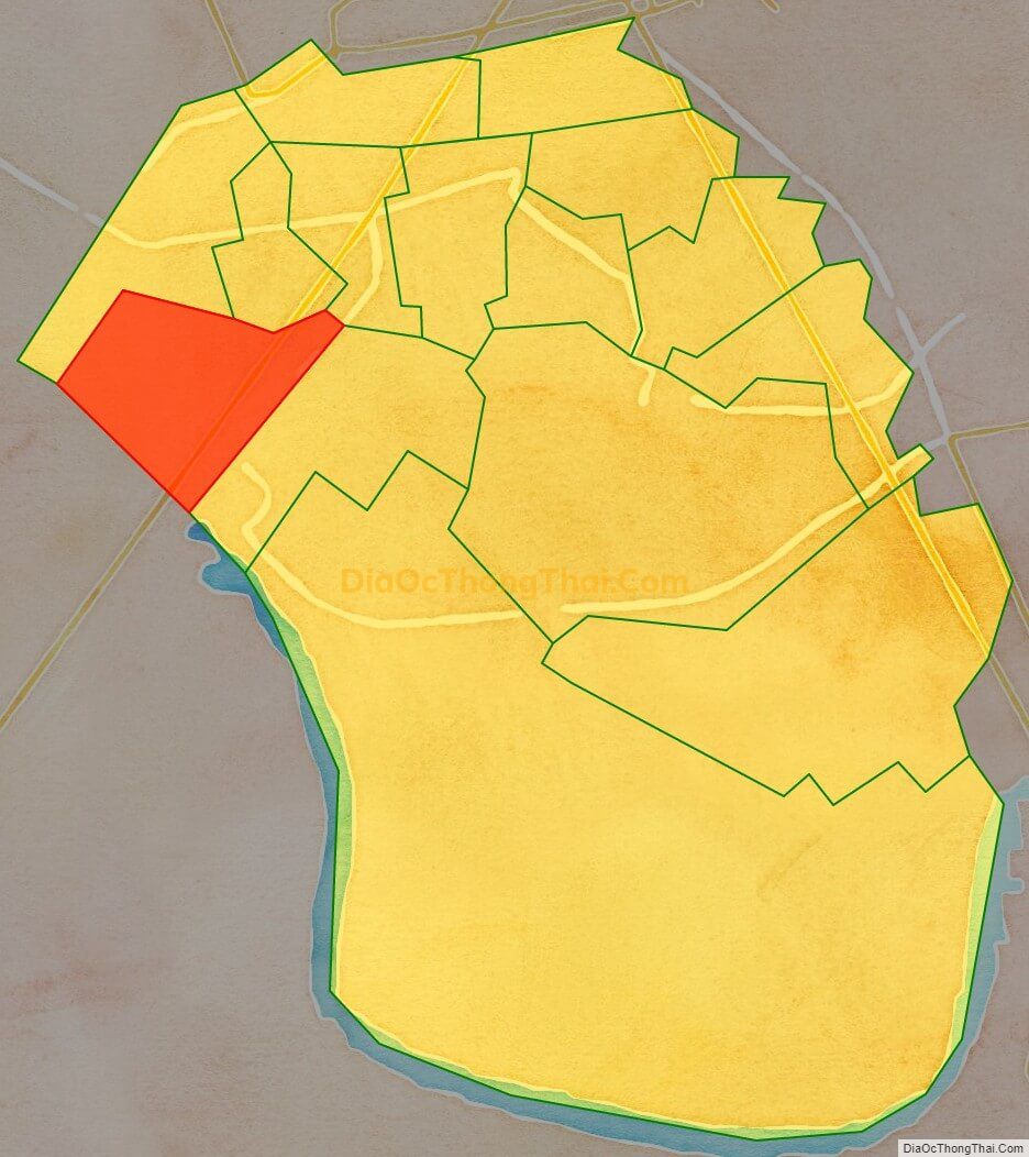 Bản đồ vị trí và địa giới hành chính Phường Niệm Nghĩa, quận Lê Chân