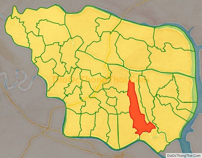 Bản đồ vị trí và địa giới hành chính Xã An Lư, huyện Thủy Nguyên