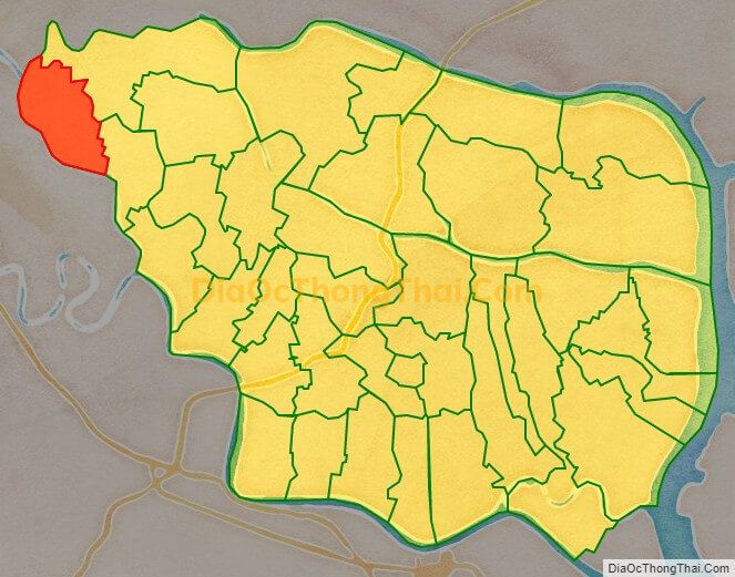 Bản đồ vị trí và địa giới hành chính Xã An Sơn, huyện Thủy Nguyên
