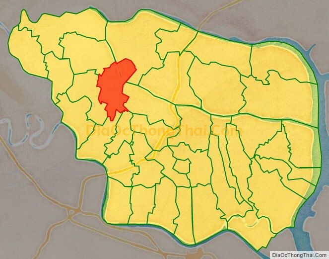 Bản đồ vị trí và địa giới hành chính Xã Chính Mỹ, huyện Thủy Nguyên