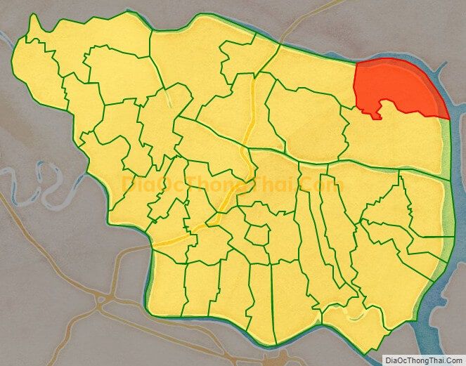 Bản đồ vị trí và địa giới hành chính Xã Gia Đức, huyện Thủy Nguyên