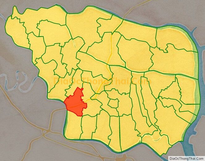 Bản đồ vị trí và địa giới hành chính Xã Kiền Bái, huyện Thủy Nguyên