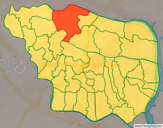 Bản đồ vị trí và địa giới hành chính Xã Liên Khê, huyện Thủy Nguyên