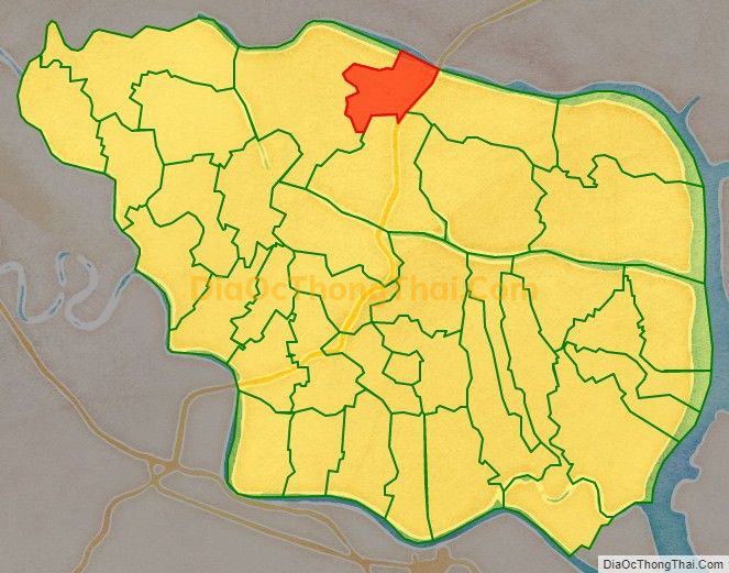 Bản đồ vị trí và địa giới hành chính Xã Lưu Kỳ, huyện Thủy Nguyên