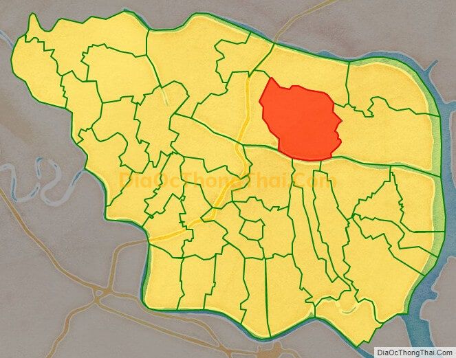 Bản đồ vị trí và địa giới hành chính Xã Minh Tân, huyện Thủy Nguyên