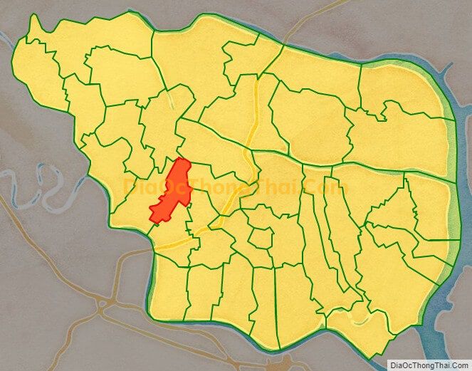 Bản đồ vị trí và địa giới hành chính Xã Mỹ Đồng, huyện Thủy Nguyên