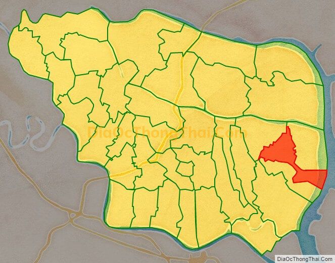 Bản đồ vị trí và địa giới hành chính Xã Phục Lễ, huyện Thủy Nguyên