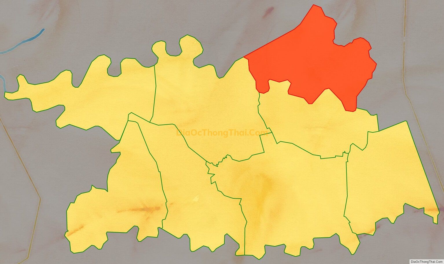 Bản đồ vị trí và địa giới hành chính Xã Vĩnh Thuận Đông, huyện Long Mỹ