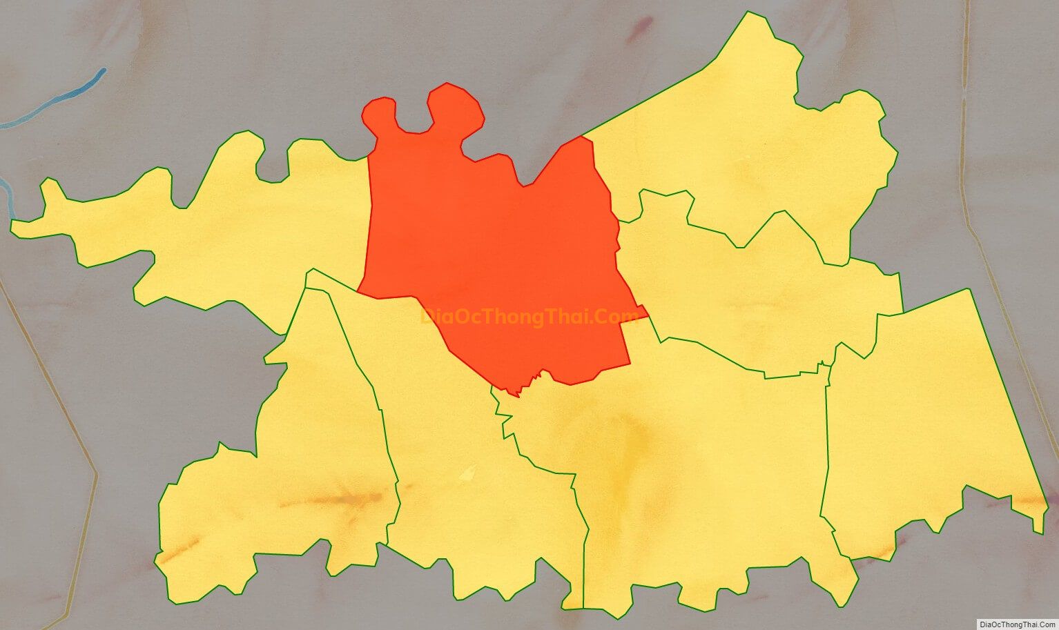 Bản đồ vị trí và địa giới hành chính Thị trấn Vĩnh Viễn, huyện Long Mỹ