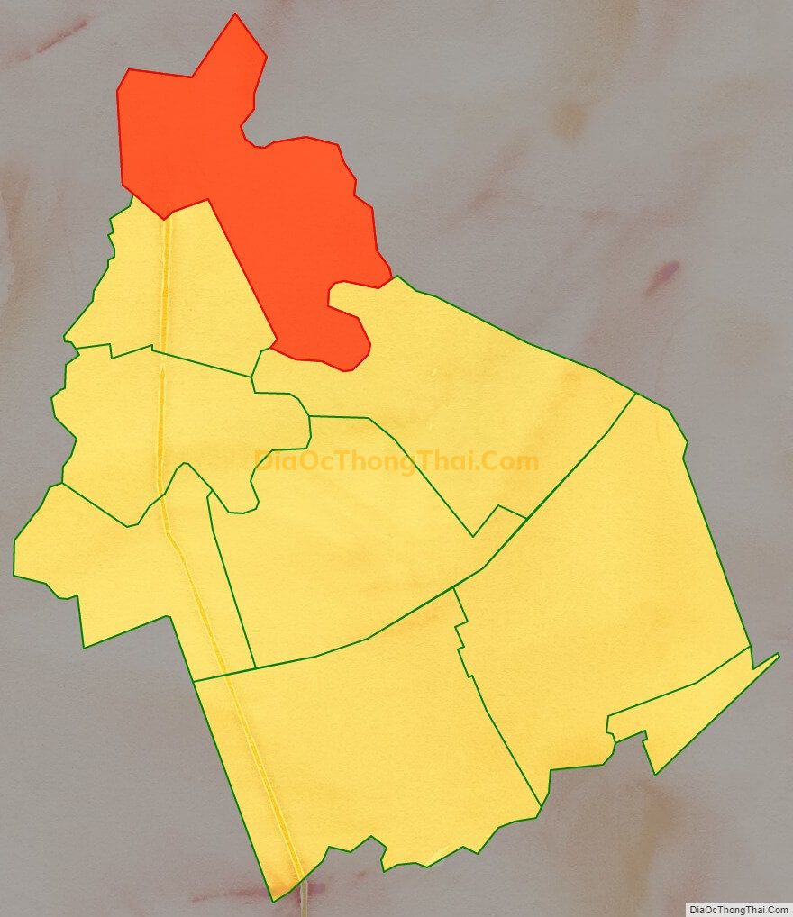 Bản đồ vị trí và địa giới hành chính Xã Long Bình, thị xã Long Mỹ