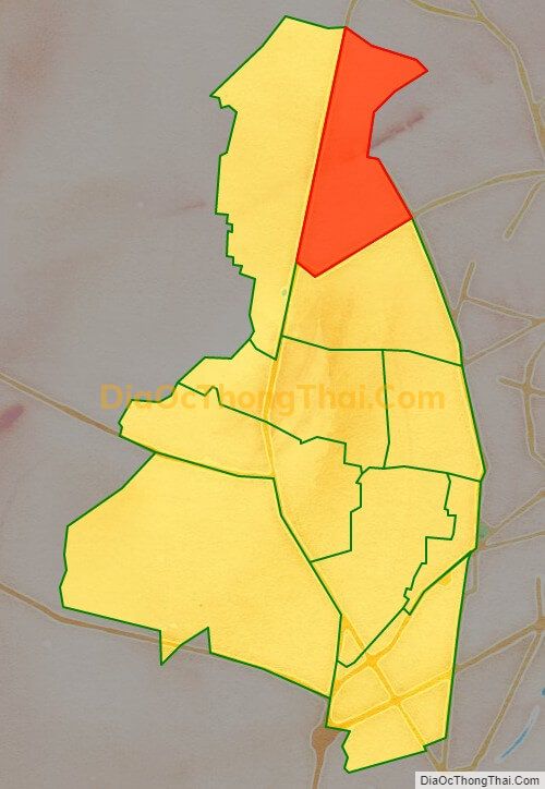 Bản đồ vị trí và địa giới hành chính Phường Bình Hưng Hòa, quận Bình Tân