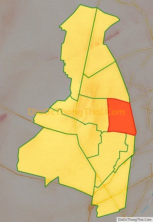Bản đồ vị trí và địa giới hành chính Phường Bình Trị Đông, quận Bình Tân
