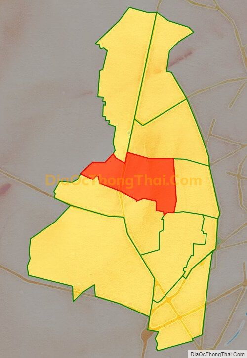 Bản đồ vị trí và địa giới hành chính Phường Bình Trị Đông A, quận Bình Tân