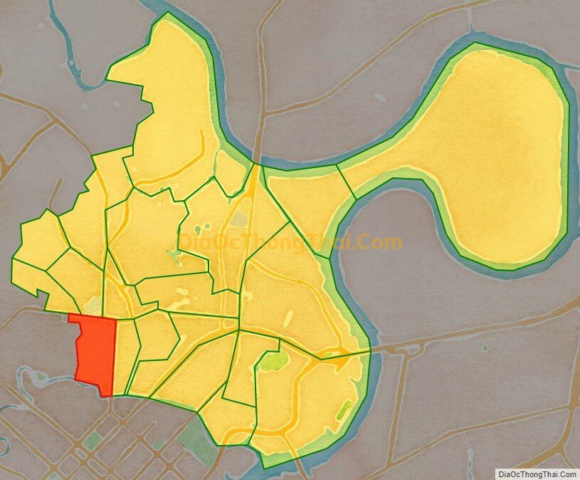 Bản đồ vị trí và địa giới hành chính Phường 3, quận Bình Thạnh