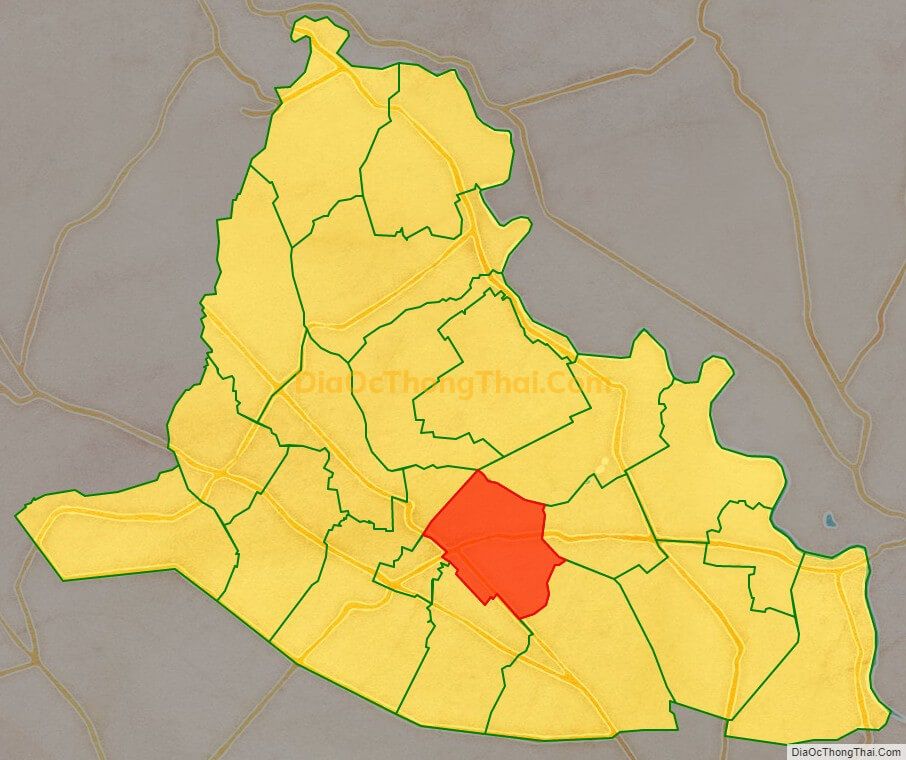 Bản đồ vị trí và địa giới hành chính Xã Phước Vĩnh An, huyện Củ Chi